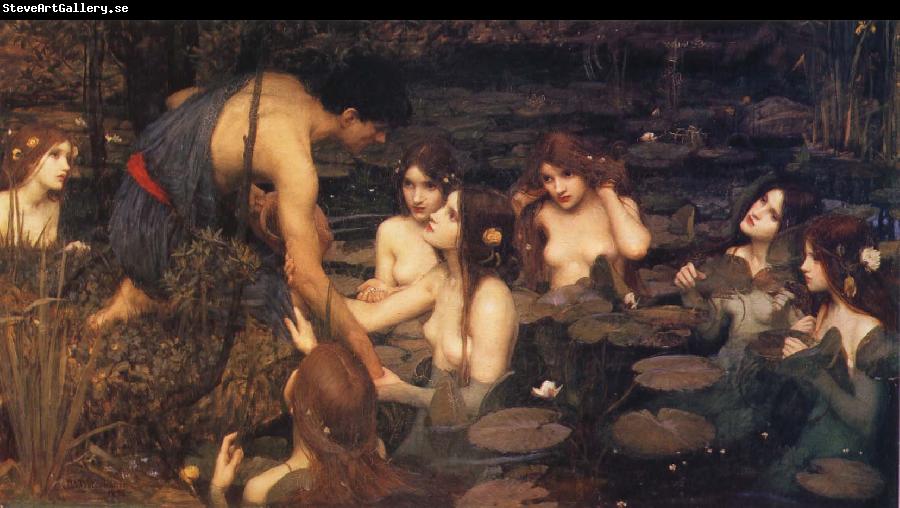 John William Waterhouse Hylas and the Water Nymphs